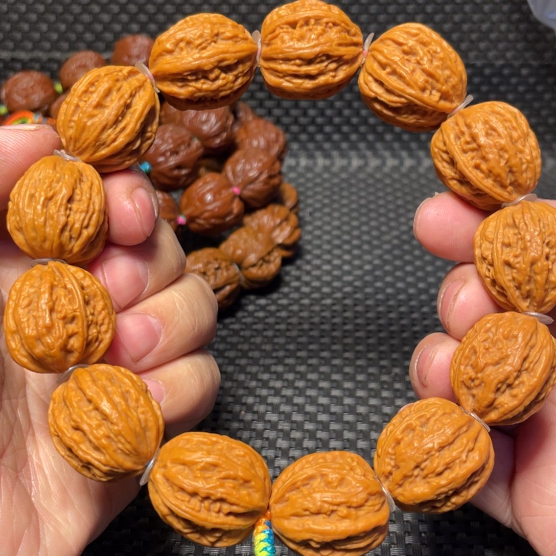 文玩核桃手串龙脊背23