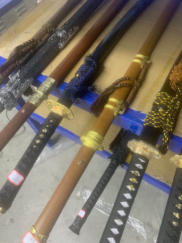 一体龙骨 手工刀剑定制 未开刃