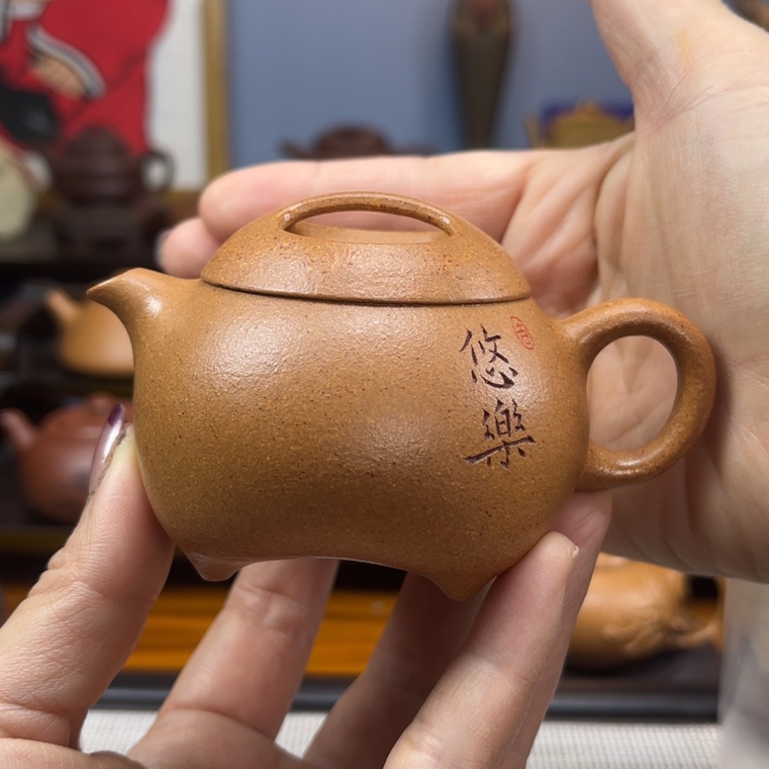 紫砂茶具半手工制作