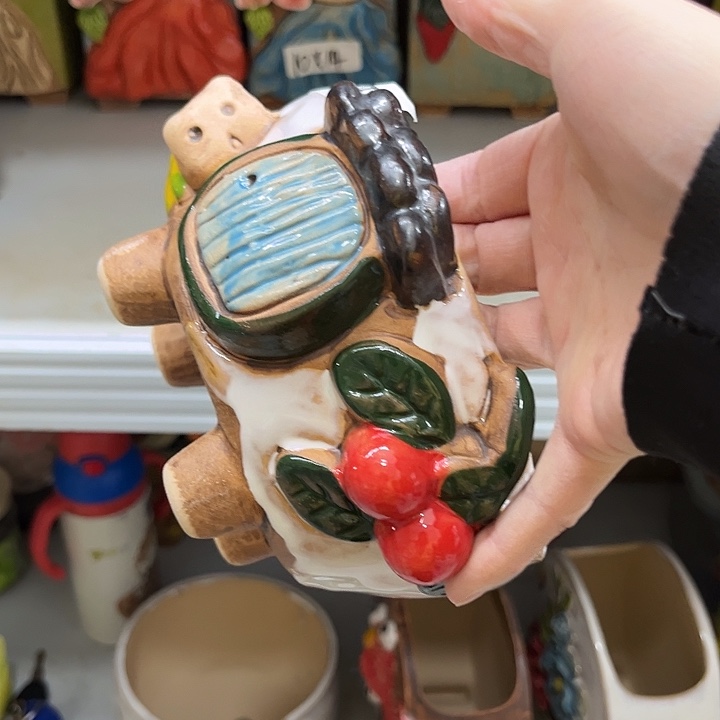 粗陶材质多肉花盆