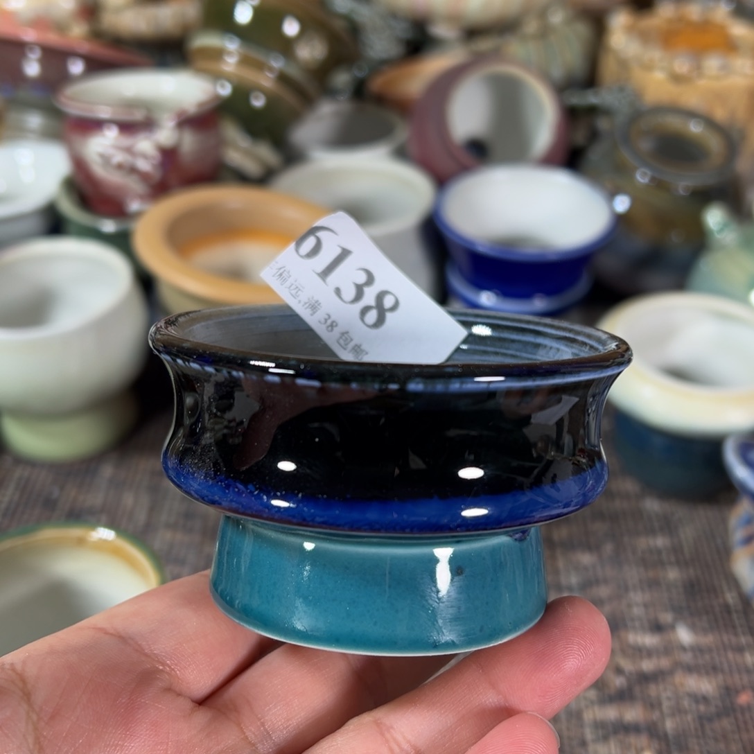 红陶景德镇手工花盆