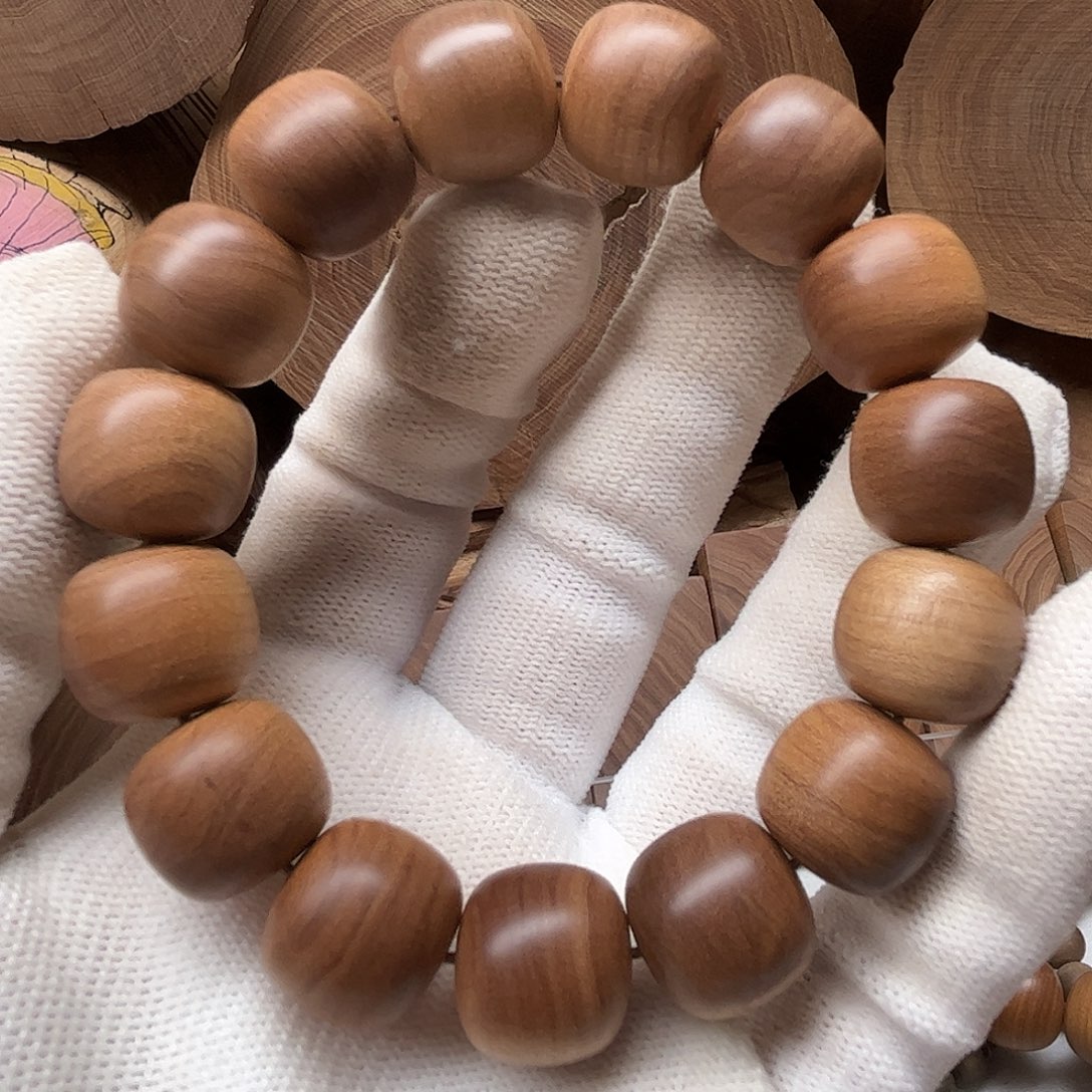 华***恒手串/手链檀香木定制15x1 6老型