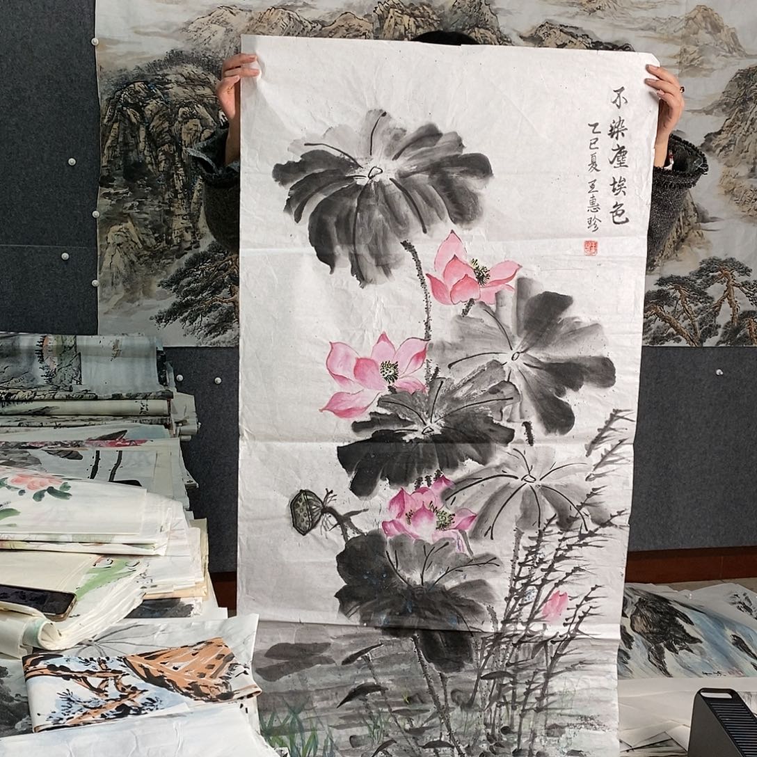 国画手写手绘国画作品32