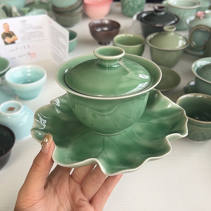 小米茶器龙泉青瓷