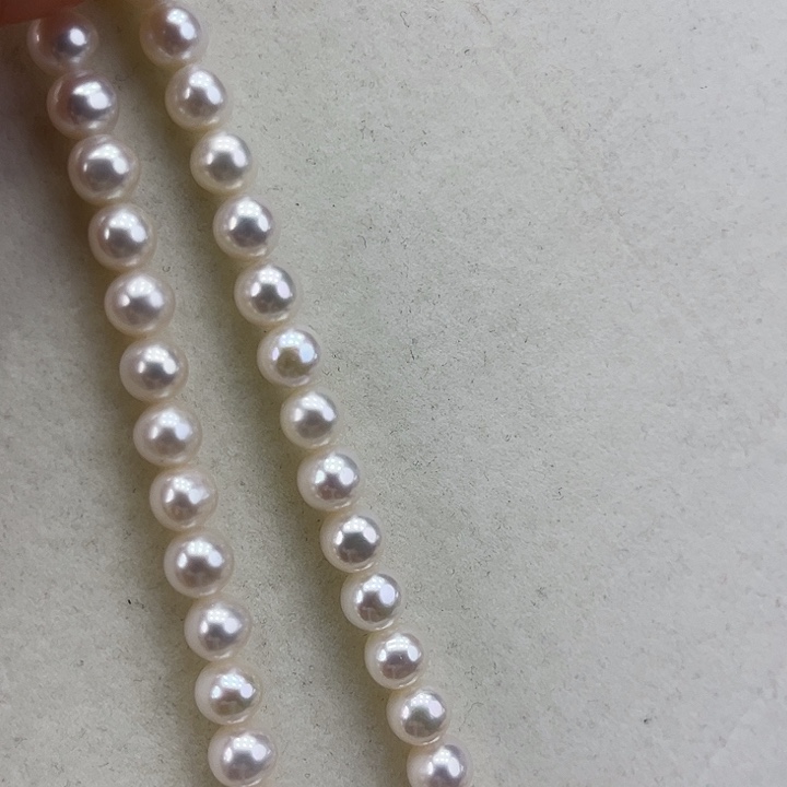 淡水珍珠颈饰银S925镶嵌➕8极光炫彩