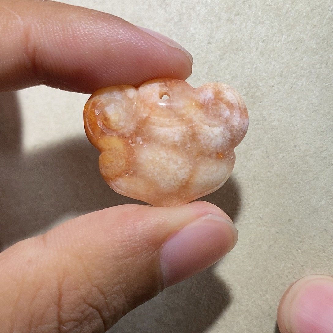 硅化珊瑚（珊瑚玉）手链未镶嵌共生42