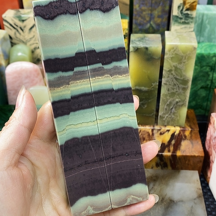 小***勇青田石印石贵州石头