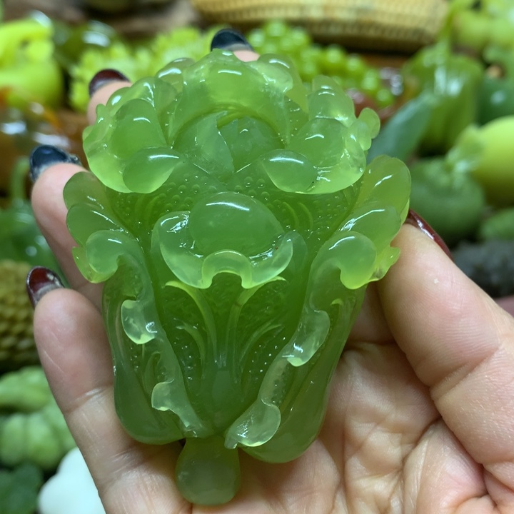 蛇纹石玉摆件未镶嵌