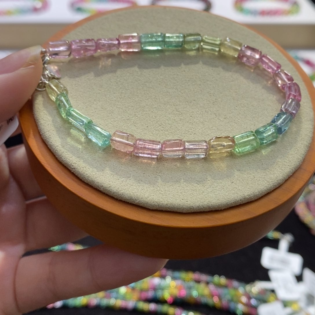 【闪购商品】碧玺手串未镶嵌寒*两天看货期