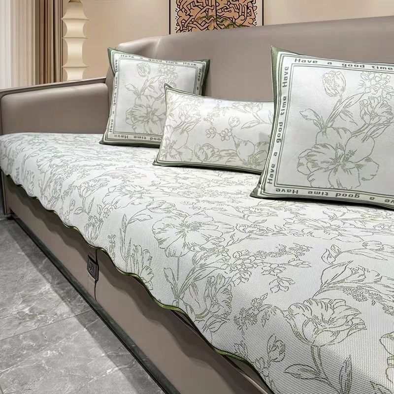 （米萝沙发垫1381）轻奢防滑沙发垫孤品