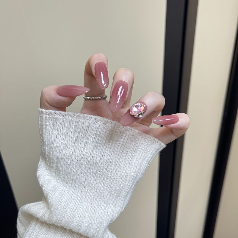 【A61纯手工】Thankokay辛小七纯手工穿戴甲气质轻奢高级感美甲甲