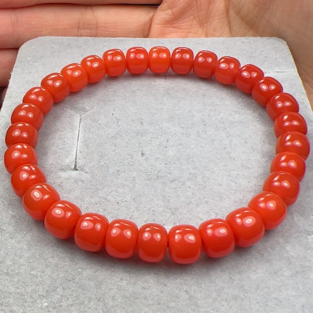 未镶嵌手串南红玛瑙灋***齜