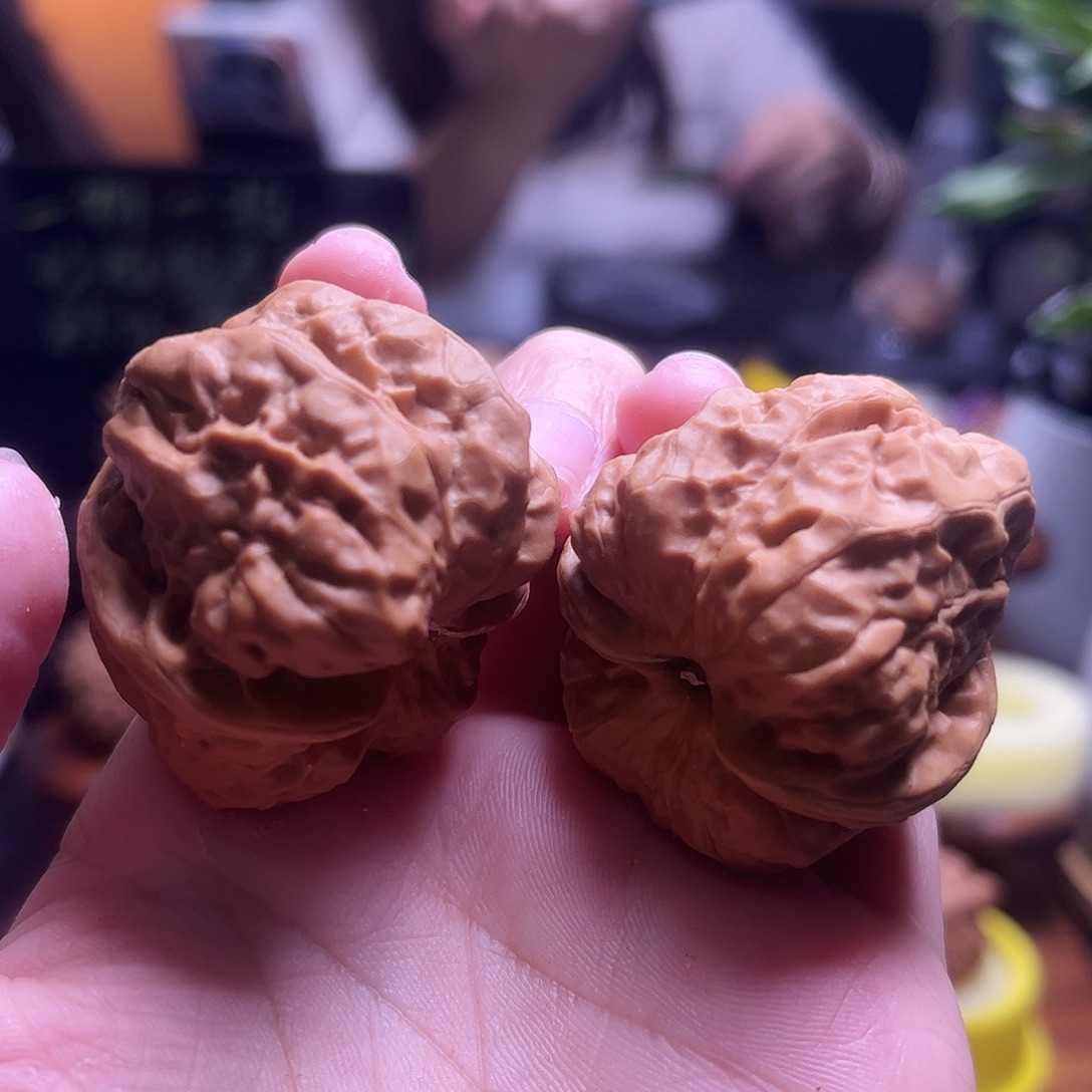 A***森把件文玩核桃36尺蛤蟆81