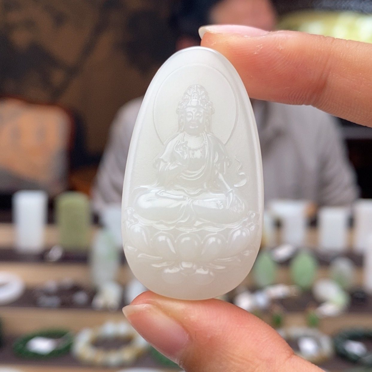 【闪购商品】和田玉吊坠未镶嵌