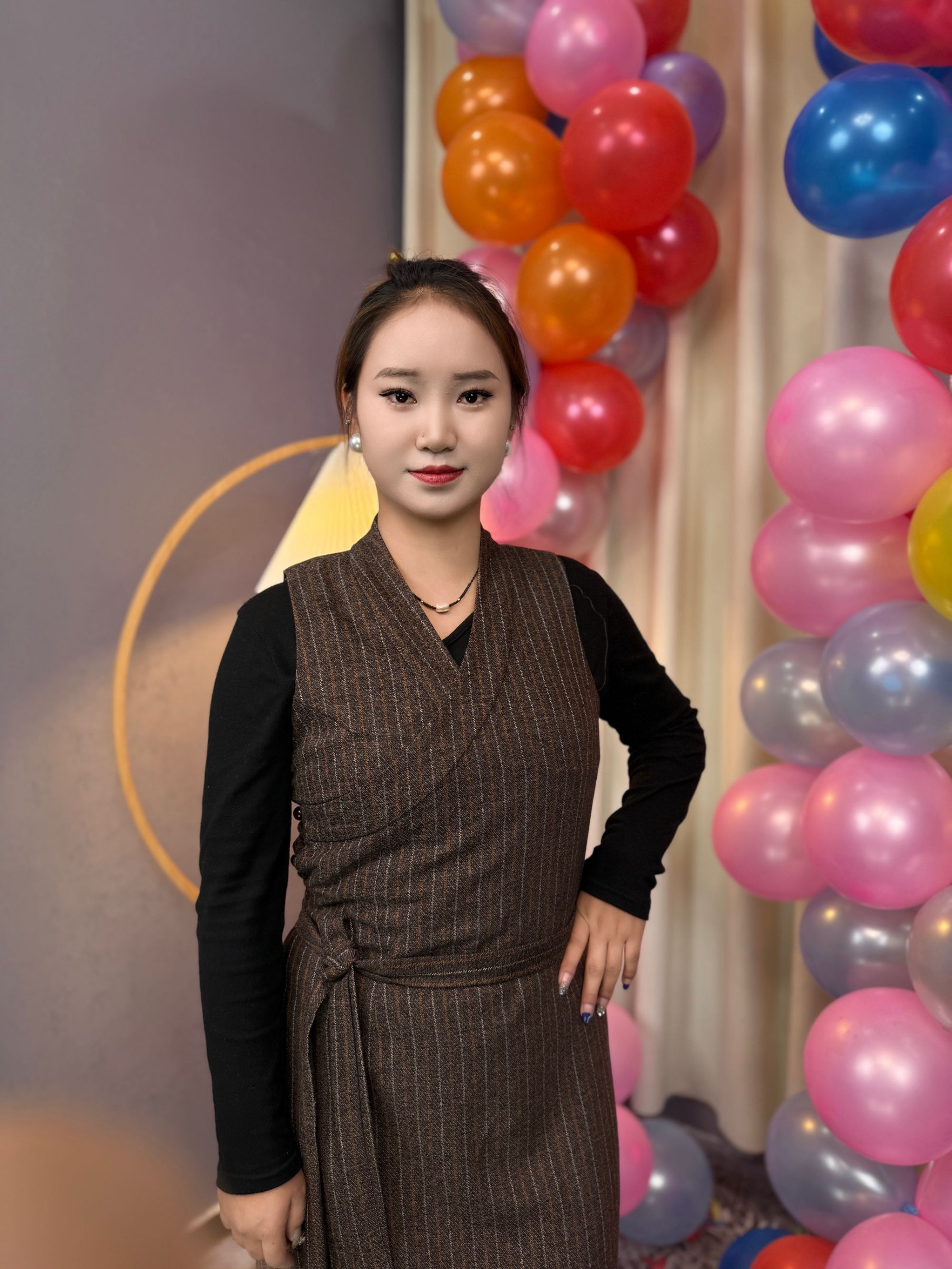 新款高档传统无袖藏服博拉