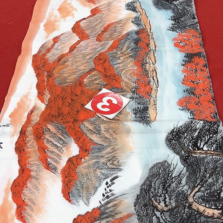 国画纯手绘作品欣赏作品