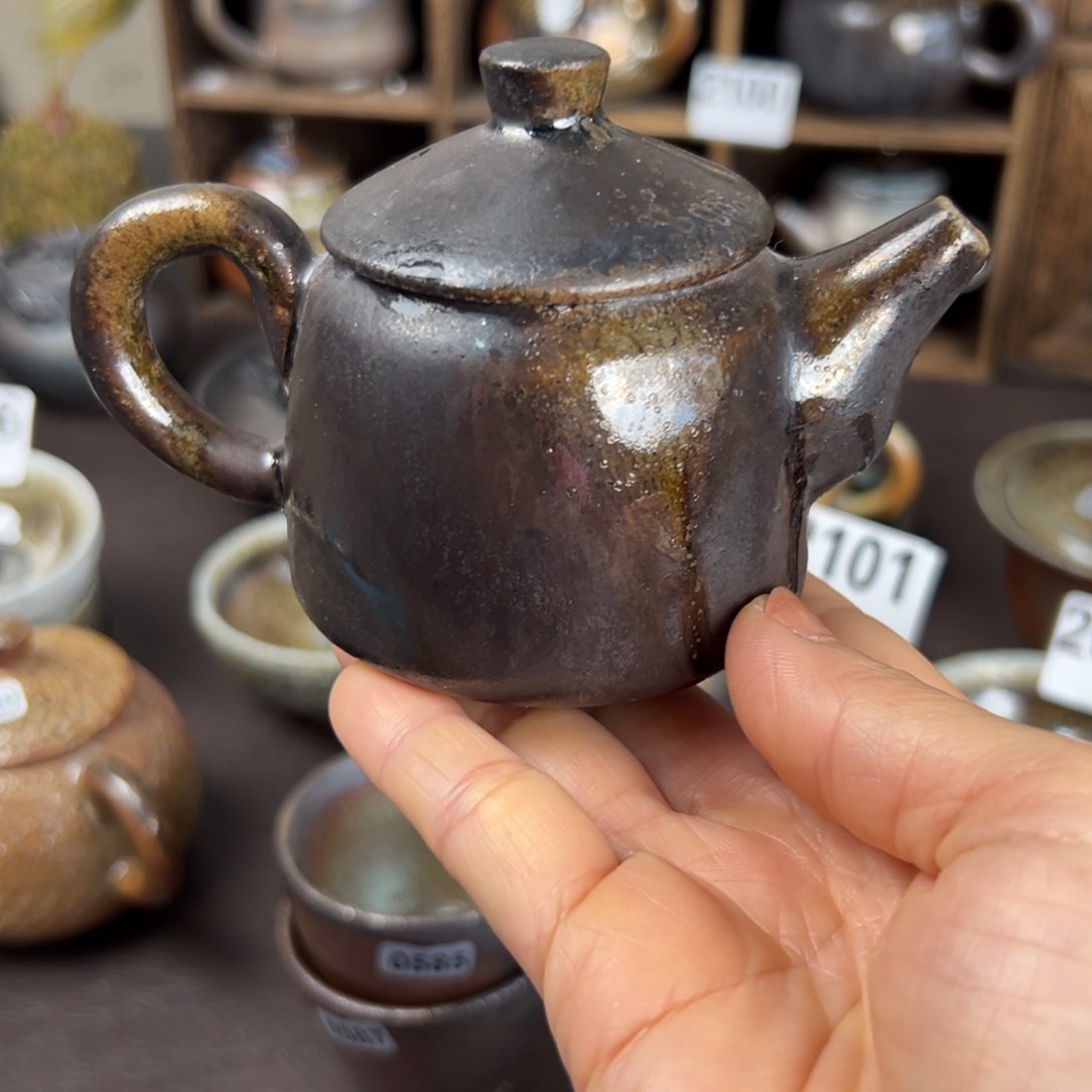 杯柴烧茶器主人壶