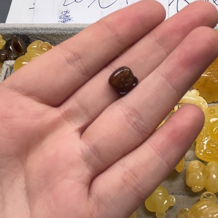 裸石琥珀未镶嵌天然蜜蜡配件