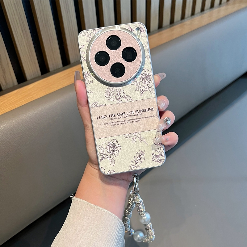 适用vivox200s手机壳玫瑰花oppofindx8s新款华为荣耀小米女款防摔