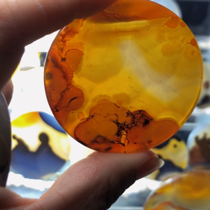 合金玛瑙/玉髓珠宝奇石10