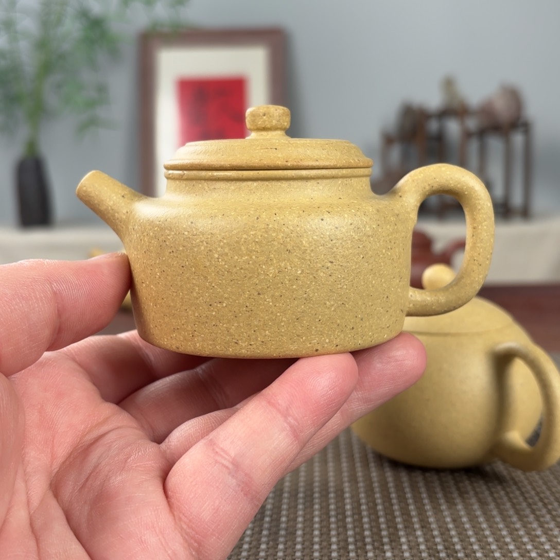 紫砂茶壶黄龙山原矿紫砂壶150