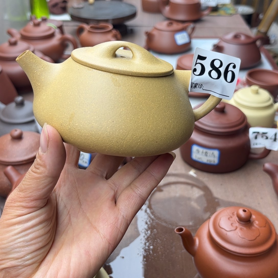 紫砂茶壶黄金段瑕疵280cc