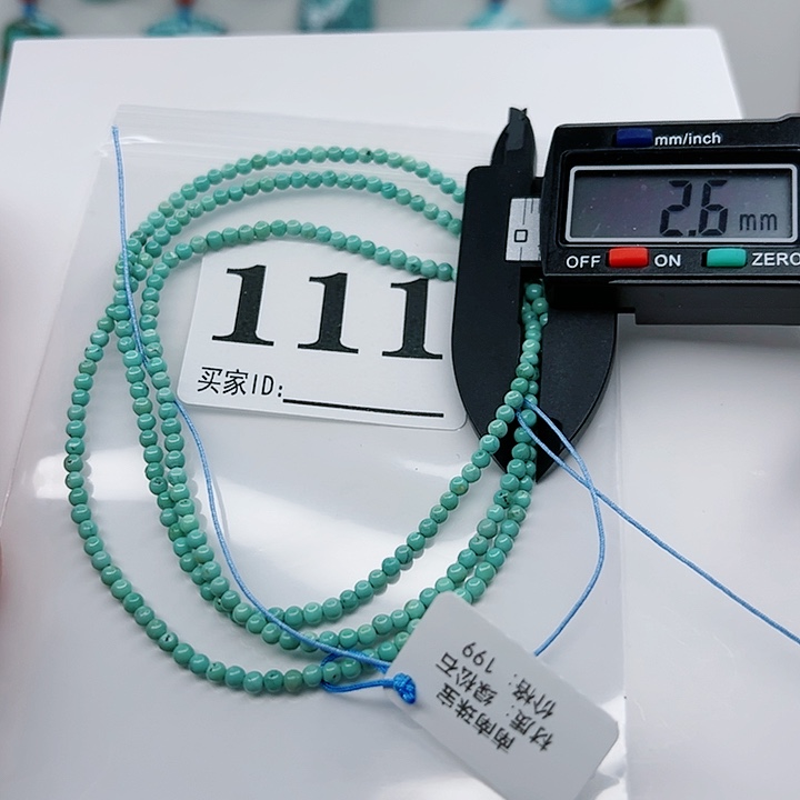 绿松石颈饰未镶嵌