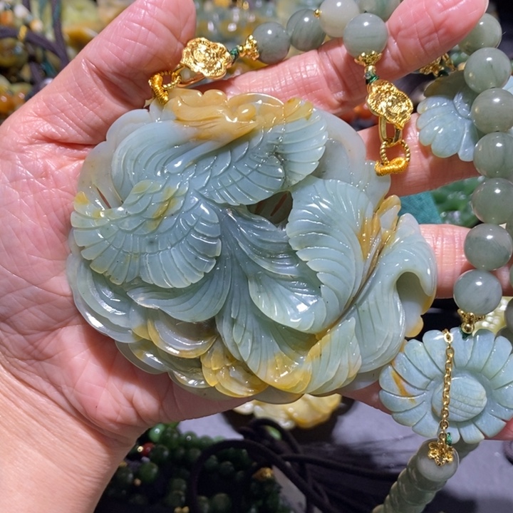 岫玉岫玉吊坠未镶嵌