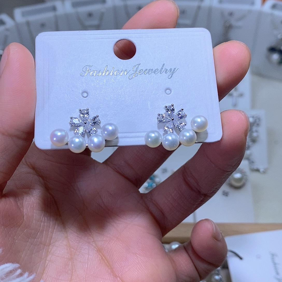 耳饰淡水珍珠未镶嵌