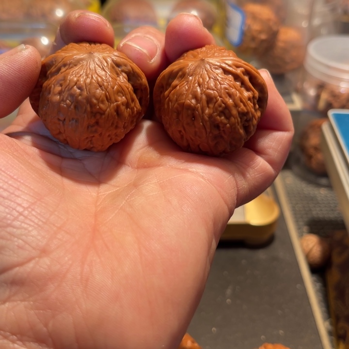 文玩核桃把件P***o全品铁锤38➕