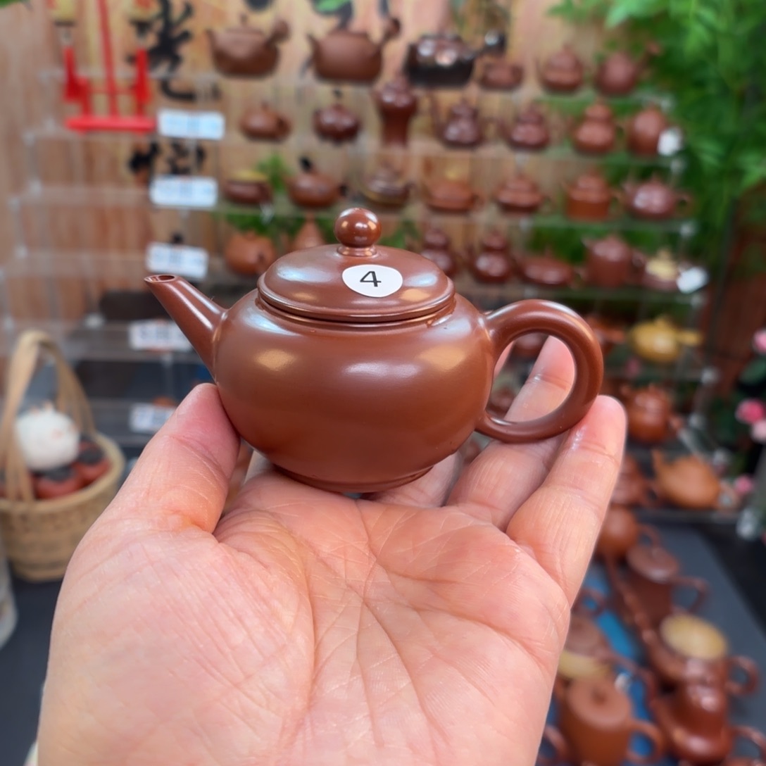 朱泥茶壶朱泥茶壶微瑕80C