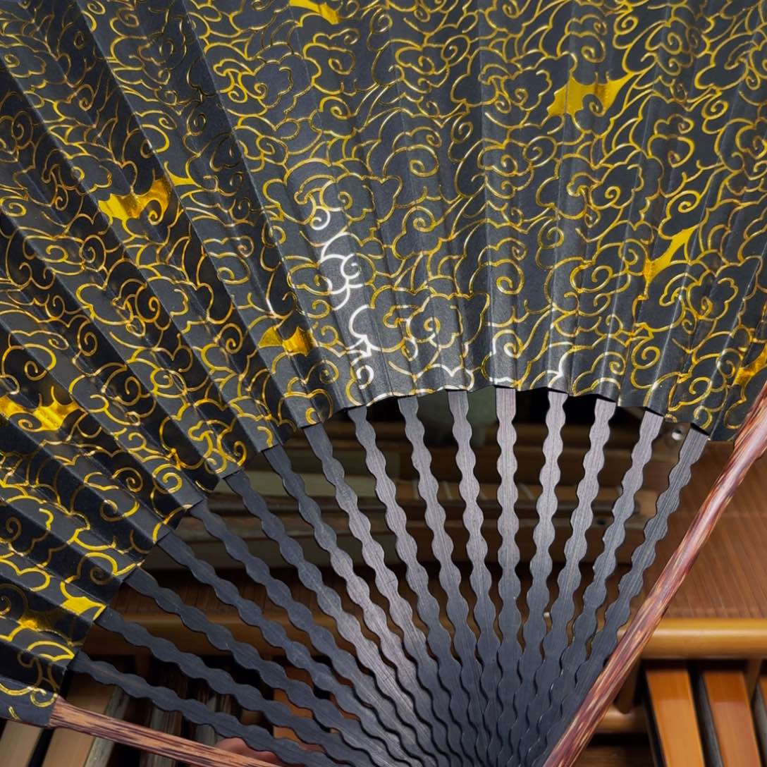 扇子芝麻粽龙鳞祥云金