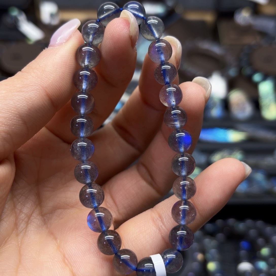 长石手链未镶嵌7.5左右