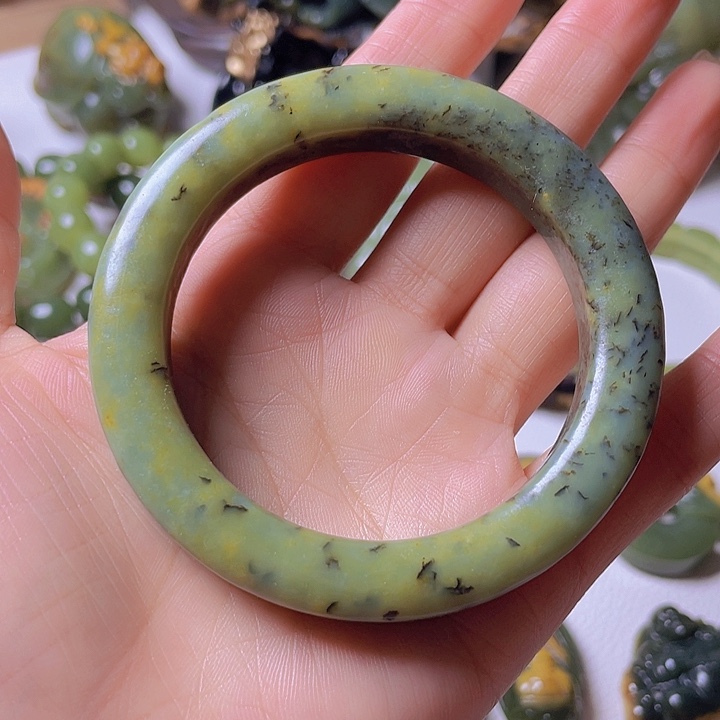 和田玉挂件未镶嵌小*