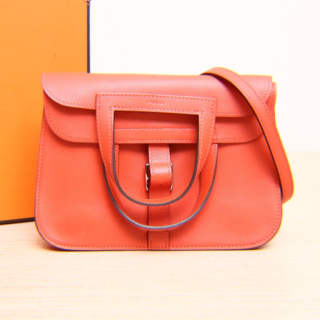 95新 Hermes/爱马仕 MINI 22 Swift皮 A刻 斜挎包 P205336016