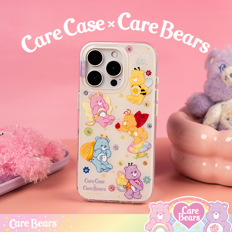 CARECASE·CareBears联名 小熊钻石花园手机壳 适用于苹果17ProMax