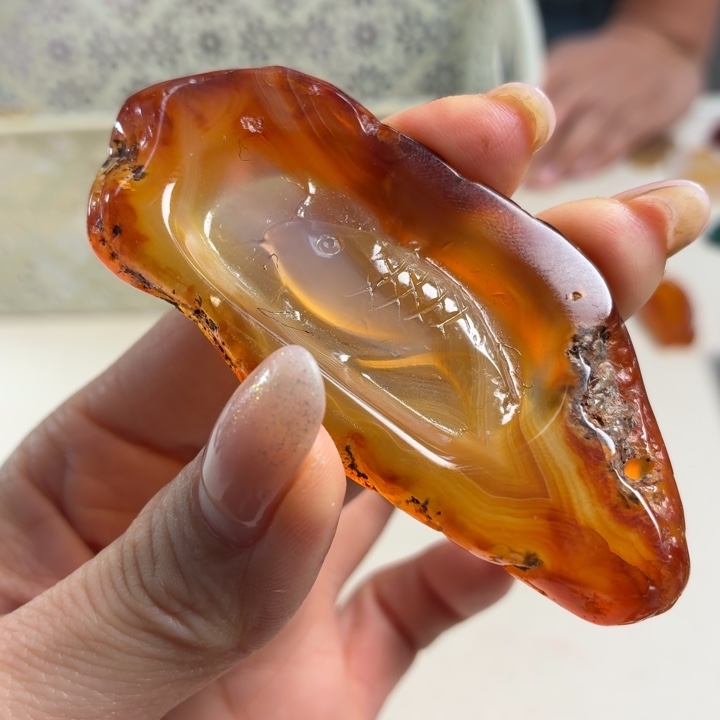 玛瑙/玉髓未镶嵌吊坠(不含链)