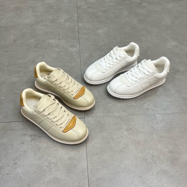 小胖丁面包鞋 时尚休闲运动鞋时百搭厚底白色板鞋女