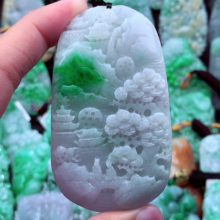 翡翠吊坠(不含链)未镶嵌