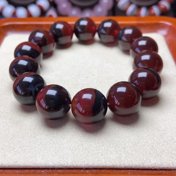 齐***阁玛瑙/玉髓未镶嵌手串