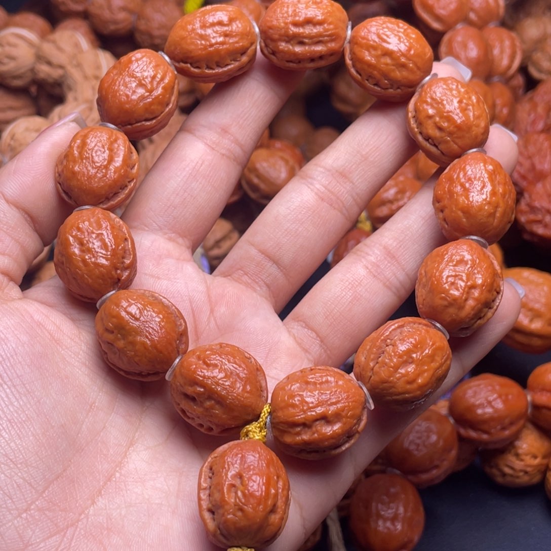 文玩核桃手串小红枣