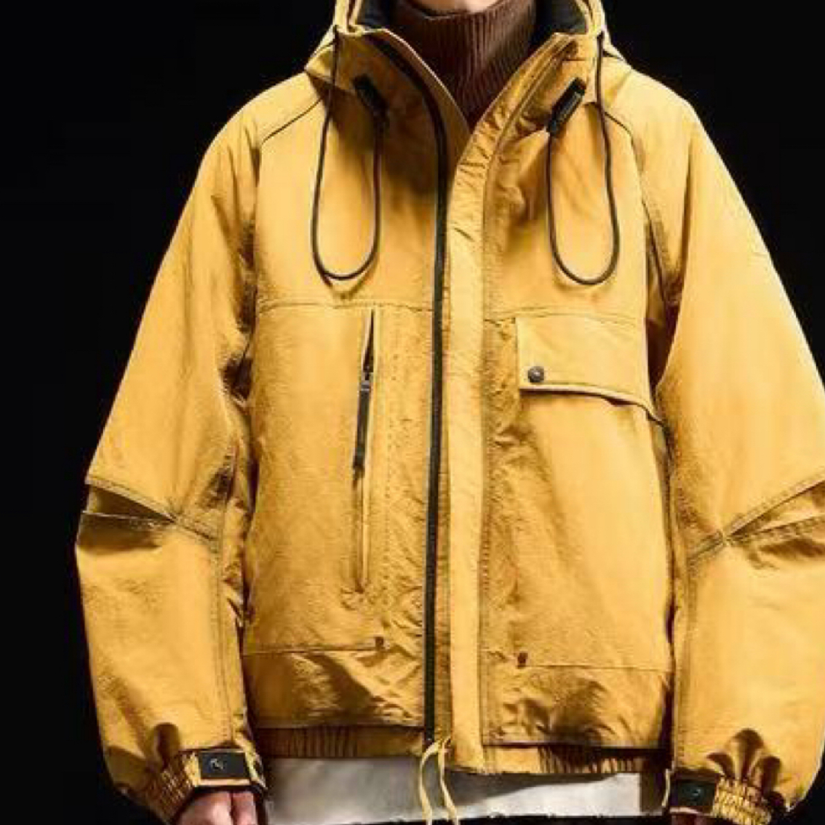 【5588男士90绒羽绒服】连帽保暖防寒秋冬户外外套运动时尚休闲百搭