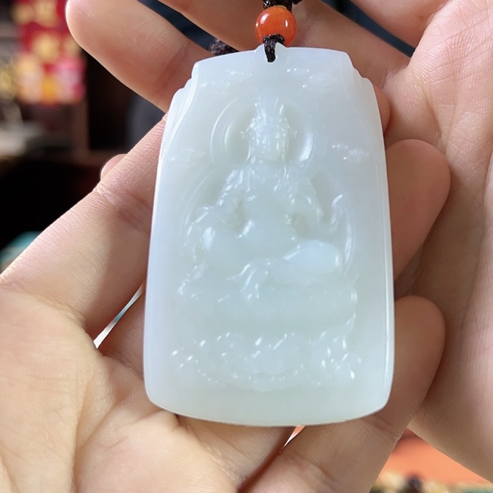 和田玉吊坠未镶嵌