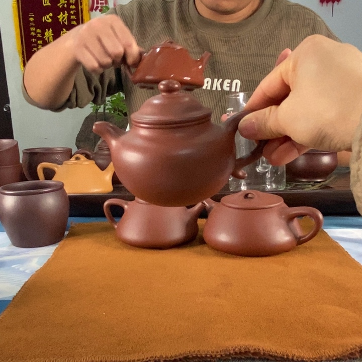 紫砂茶壶，*红皮龙莲子180左右的容量壶嘴封嘴