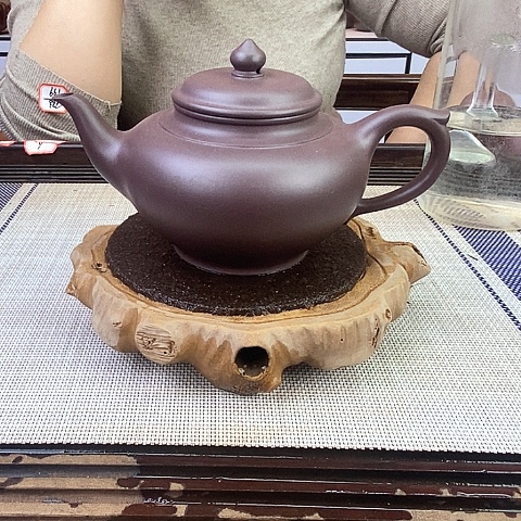 紫砂茶壶宜兴紫砂天青紫泥320c c