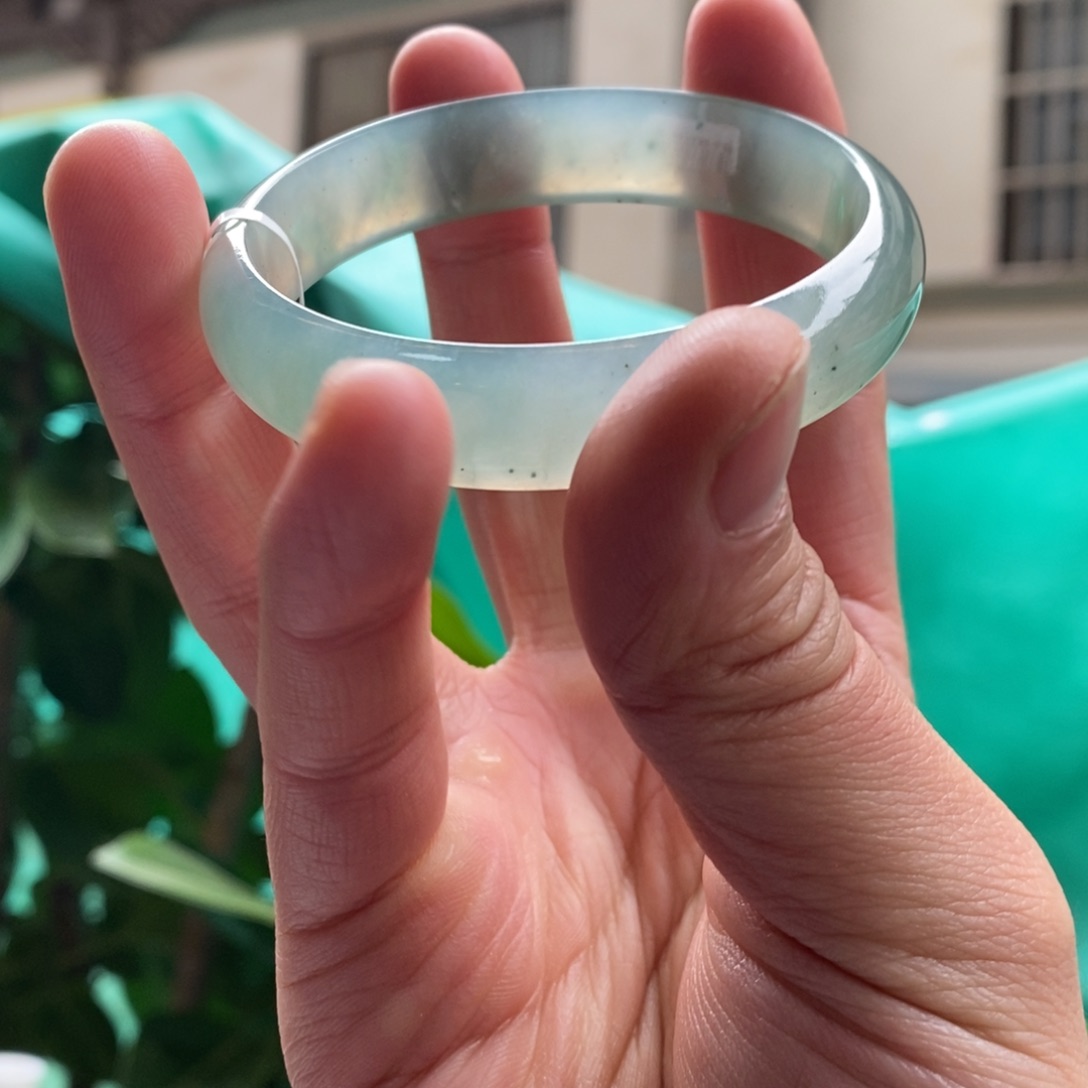 翡翠手镯未镶嵌翡翠手镯58