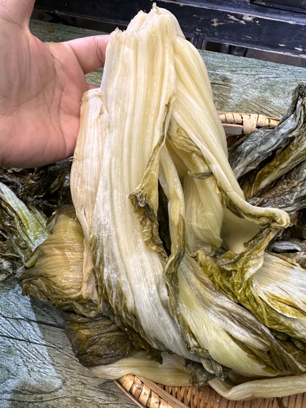 【湖南味道】农家揪耳朵菜心子坛子腌菜擦菜子
