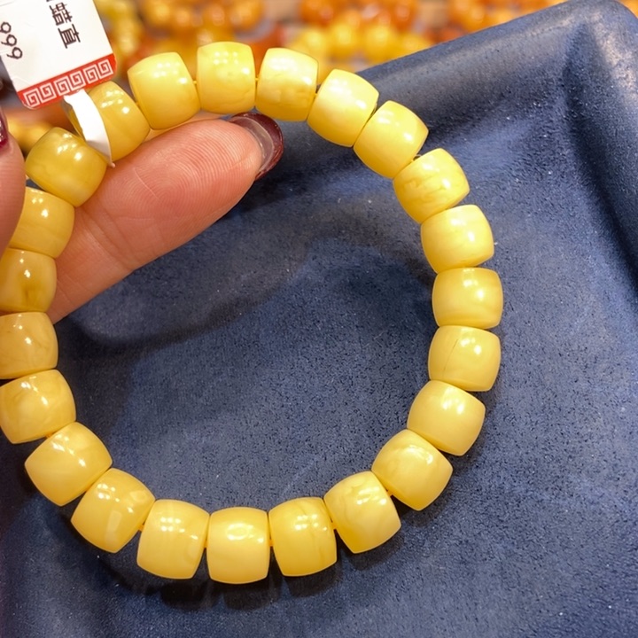 琥珀手链未镶嵌蜜蜡