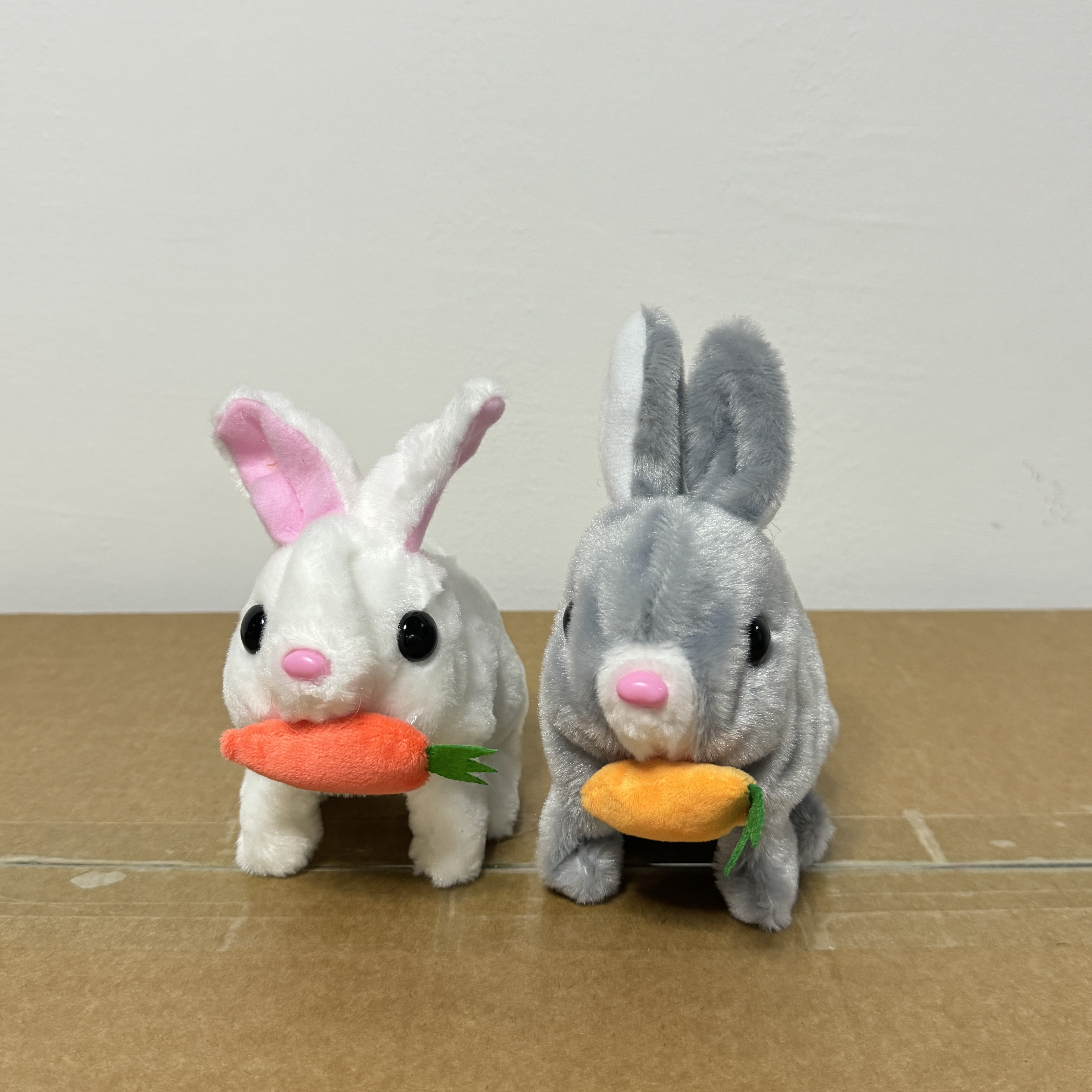 玩具可爱仿真电动兔毛绒电动超萌兔子会走会叫会点头玩具