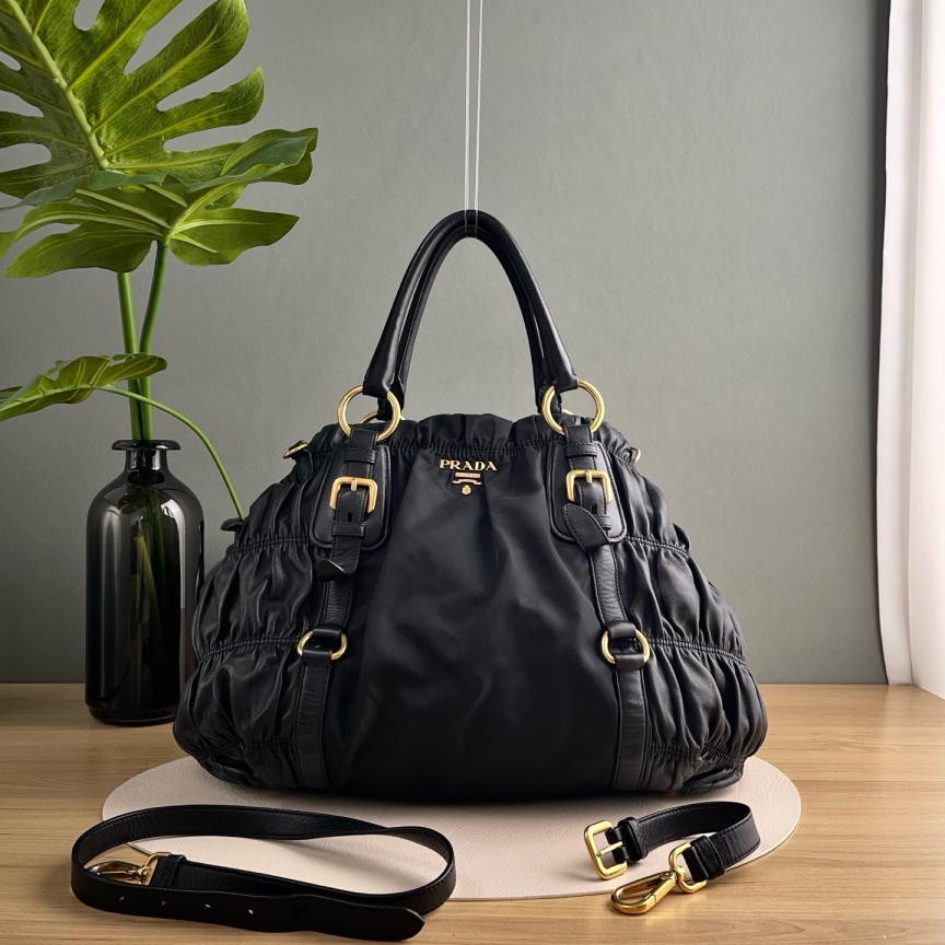 95新 Prada/普拉达 【九筒奢品】3way/单肩包/8275